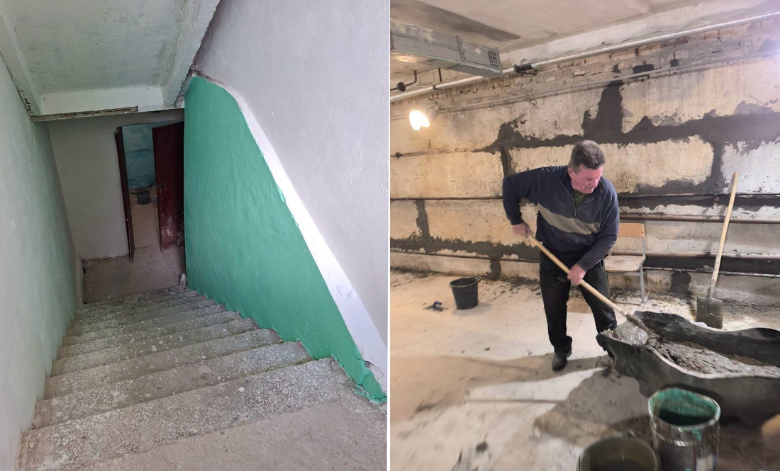 Укриття у Ядутинській гімназії, Борзнянська громада