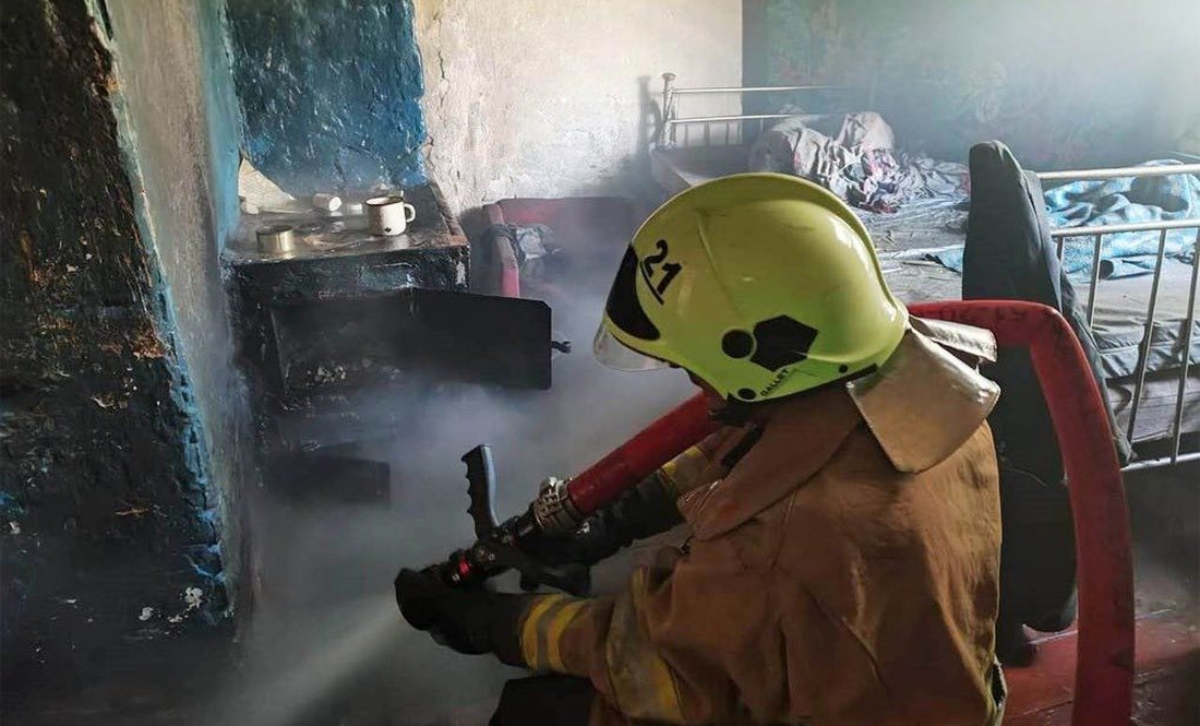 На Чернігівщині під час пожежі у приватному будинку загинув чоловік