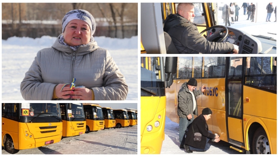 Нові шкільні автобуси поїхали в громади Чернігівщини: кому пощастило