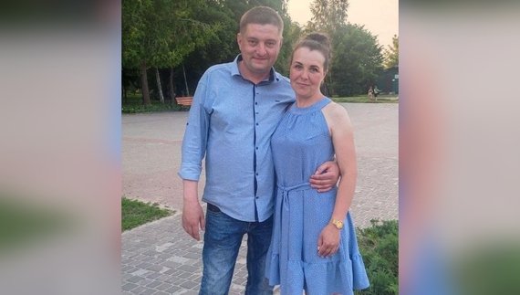 Андрій Можар із дружиною Оксаною Малиш