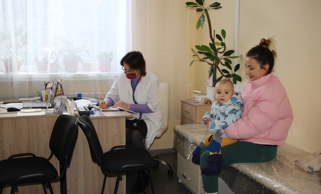 У "первинці" на прикордонні відремонтували медичні кабінети