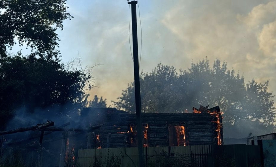Пожежа у селі Новгород-Сіверської громади. 6 липня 2025 року