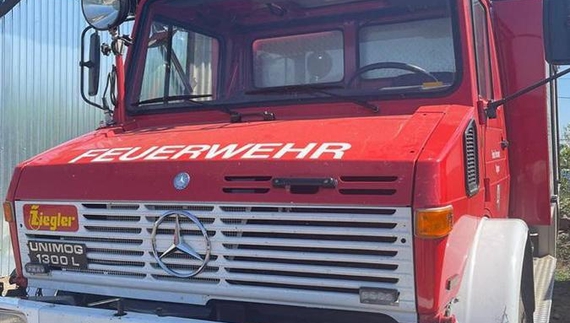 У Гончарівську громаду подарували пожежний Mercedes