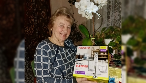 Віра Кубрак з призом, Сосниця