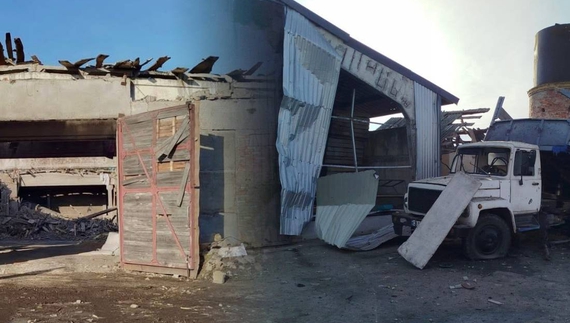 Росіяни били "шахедами" і ракетами по фермерському господарству на Чернігівщині