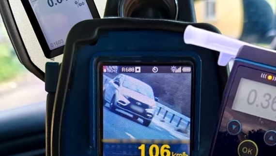 Перевищив швидкість, втікав від поліції та був п'яний: чернігівські патрульні наздогнали порушника