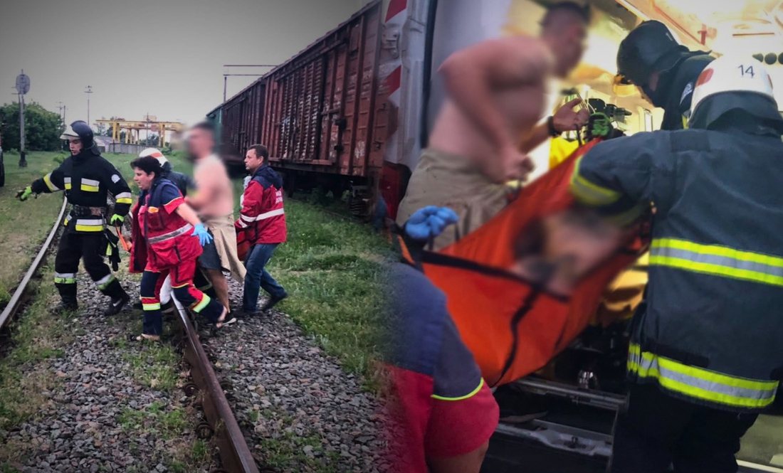 У Бахмачі двоє підлітків у важкому стані - отримали ураження струмом на даху електропотяга