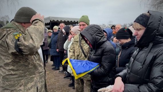 Прощання з Олександром Лущиком