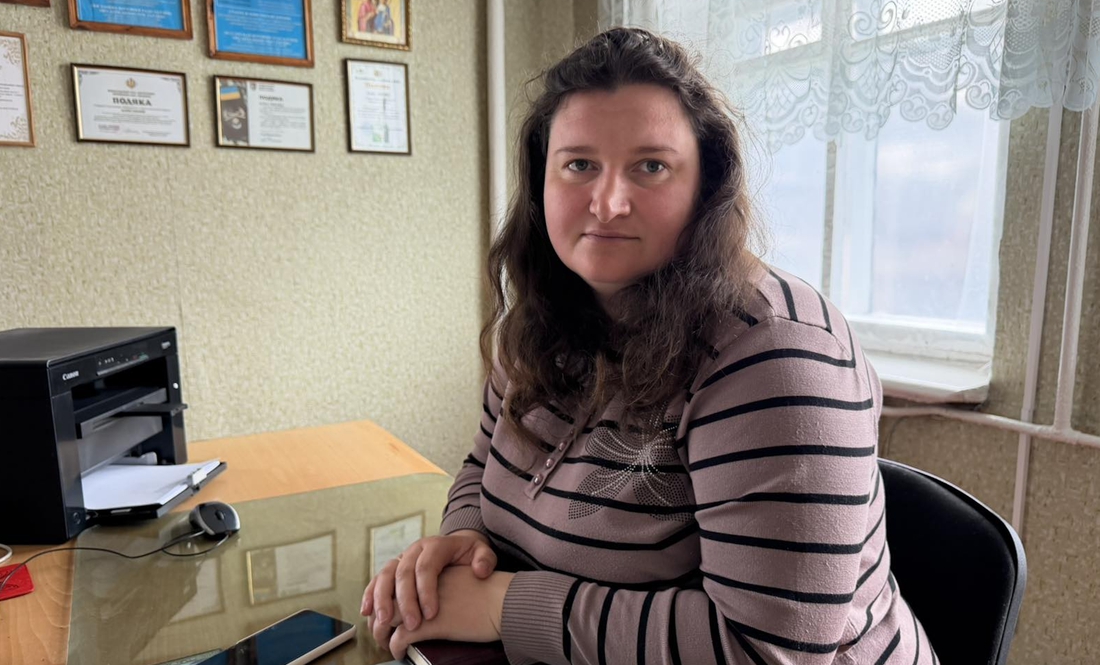 Аліна Лисиця, староста села Салтикова Дівиця Куликівської громади