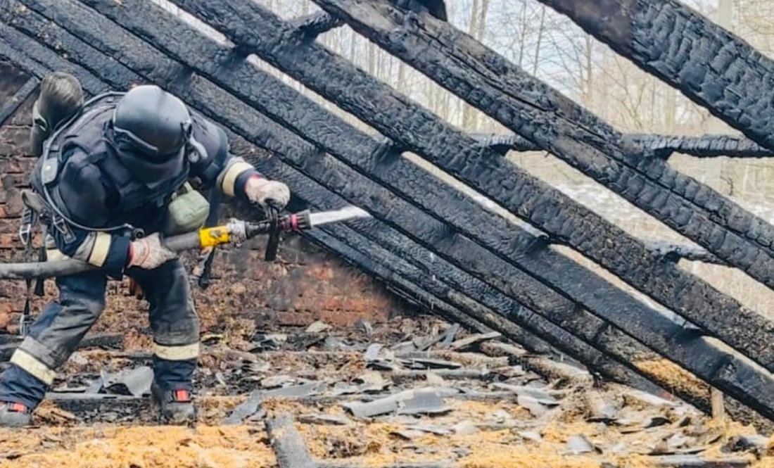 У селі під Черніговом сталося три пожежі за добу