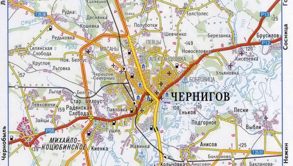 На Чернігівщині російські солдати воюють по картам,  яким більше 30 років