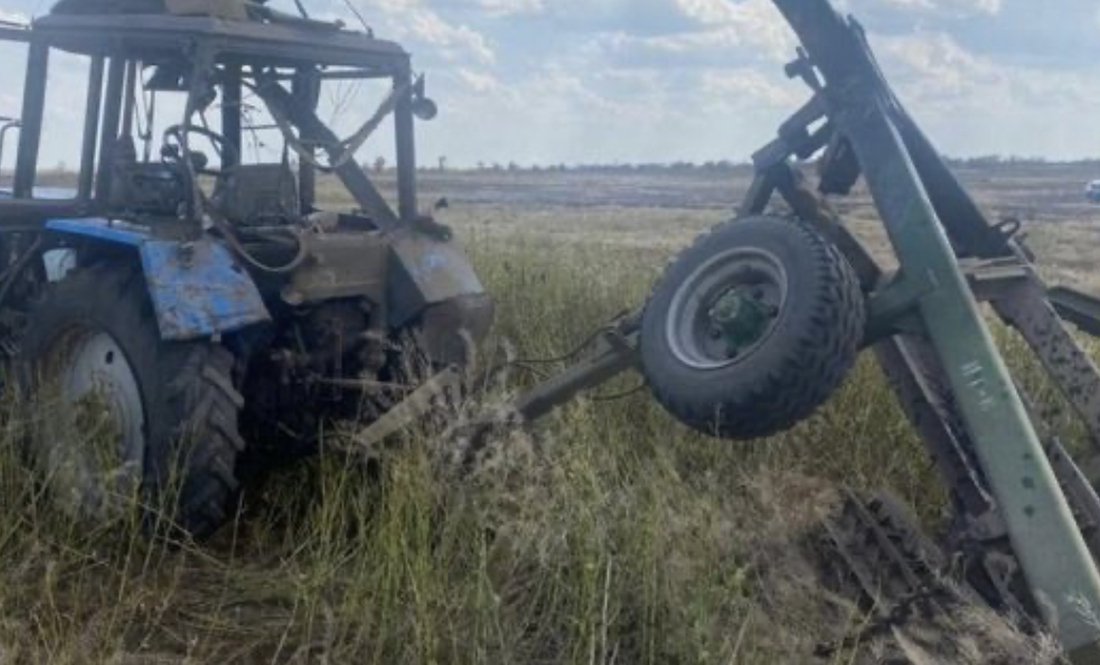 Прилетів дрон: у тракториста нема руки та ока, пробитий живіт