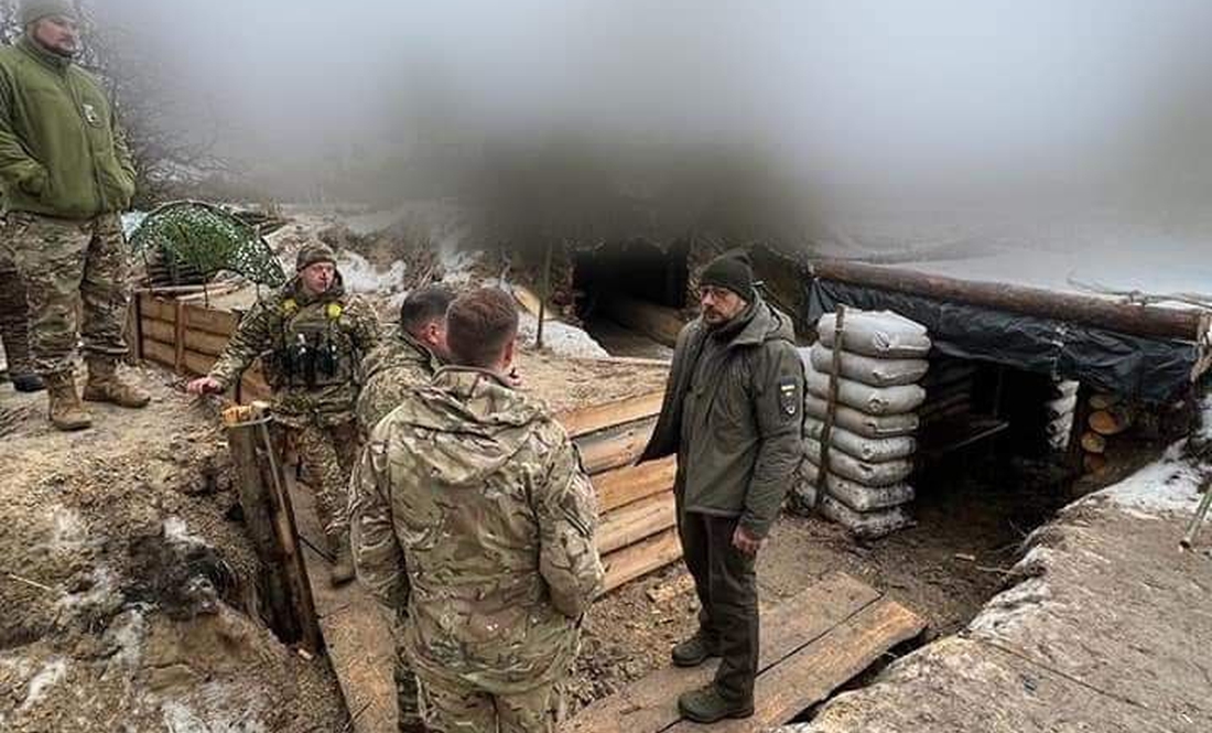 Бійців ЗСУ в Чернігівському прикордонні привітали із Різдвом