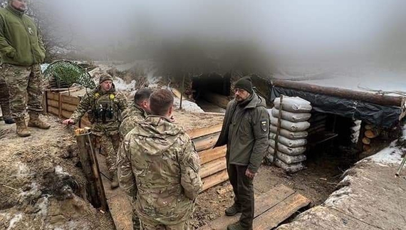 Бійців ЗСУ в Чернігівському прикордонні привітали із Різдвом