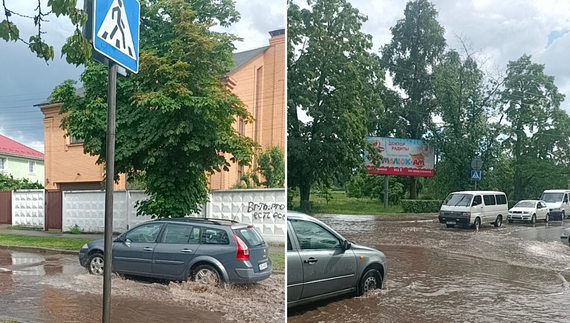 Чернігів перетворився на Венецію після зливи