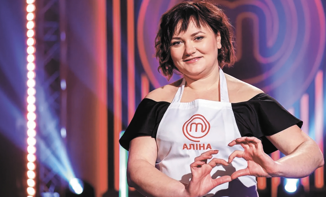 Аліна Кузьменко в телевізорі