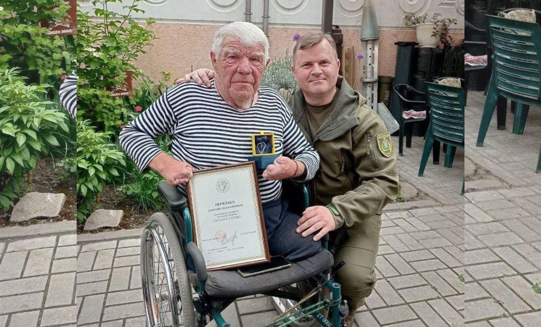 Григорій Янченко отримав спеціальну нагороду для волонтерів - «Золоте серце»