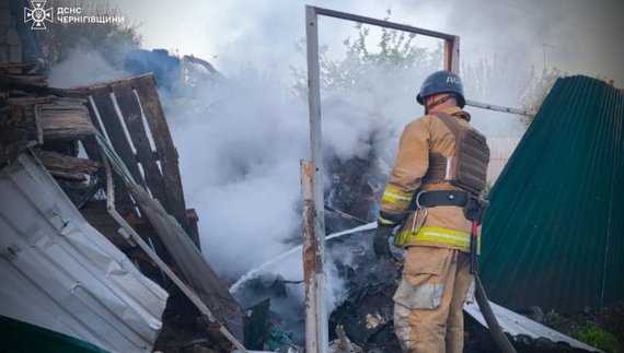 У ДСНС показали наслідки нічних ударів по Чернігівщині