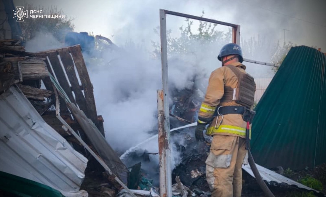 У ДСНС показали наслідки нічних ударів по Чернігівщині