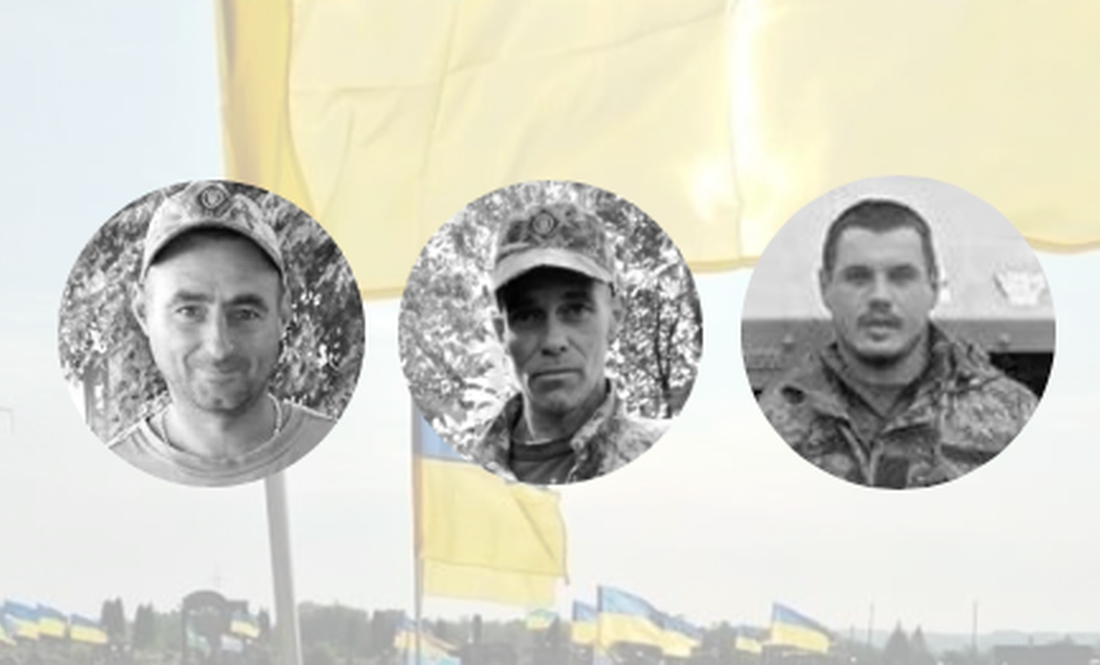 У громадах поховали бійців, які загинули у боях на Донеччині та Запоріжжі