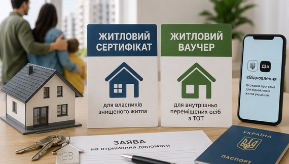 Житловий сертифікат та житловий ваучер: в чому різниця і хто може отримати