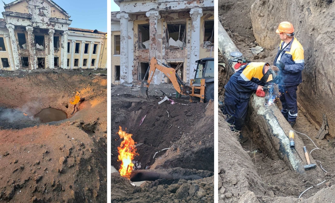 У Прилуках приступили до відновлення газопостачання