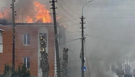 На Чернігівщині росіяни поцілили по будівлі податкової інспекції. 7 квітня 2026 року