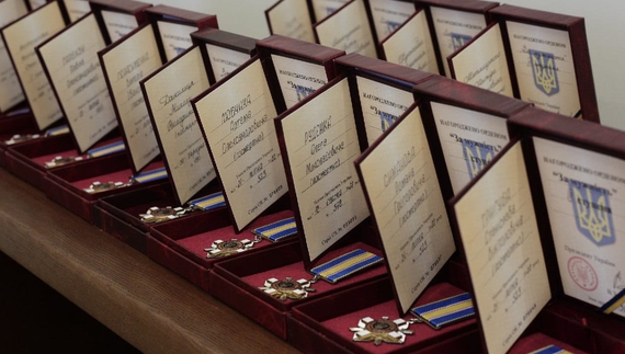 У Чернігівській ОВА вручили ордени «За мужність» ІІІ ступеня (посмертно) військовим та цивільним