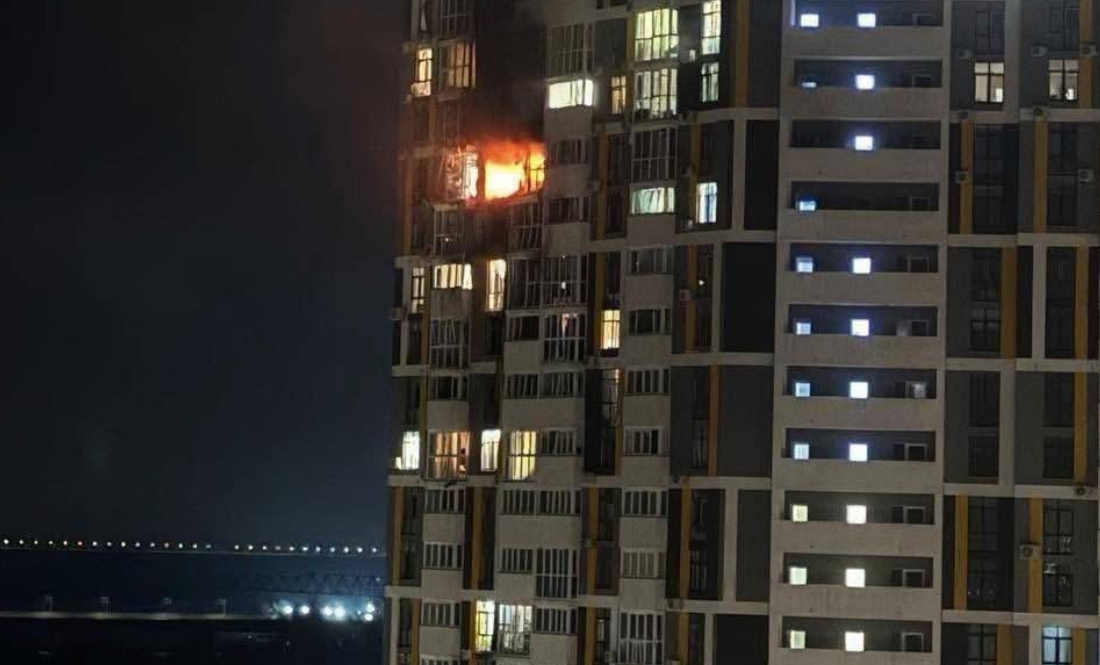 Пекельна ніч: вночі столицю обстріляли з російського міста, що неподалік кордону з Чернігівщиною