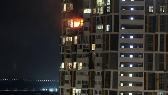 Наслідки удару по столиці