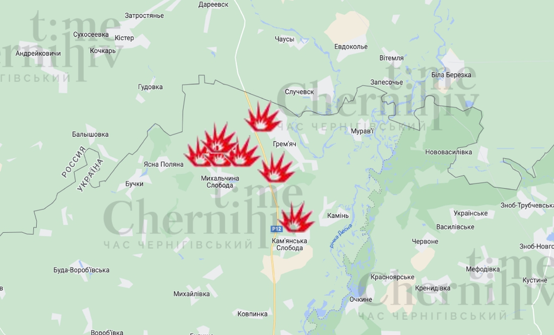 Більше 50 «прильотів»: росіяни обстрілювали прикордонний район Чернігівщини