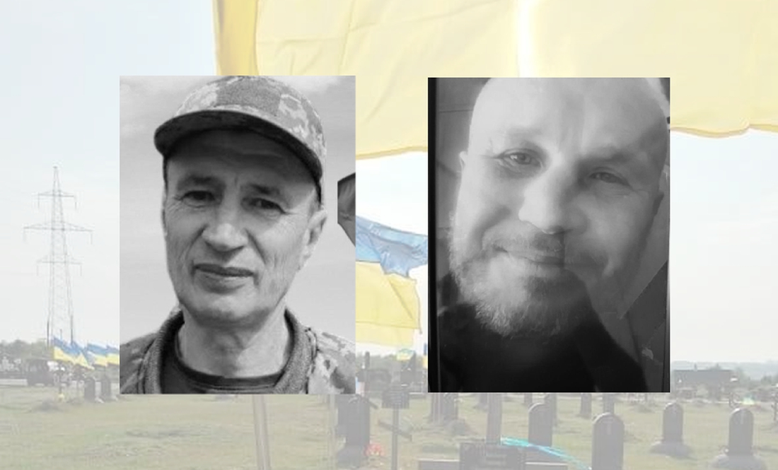 Юрій Макіша та Андрій Булавін - загиблі бійці з Чернігівщини