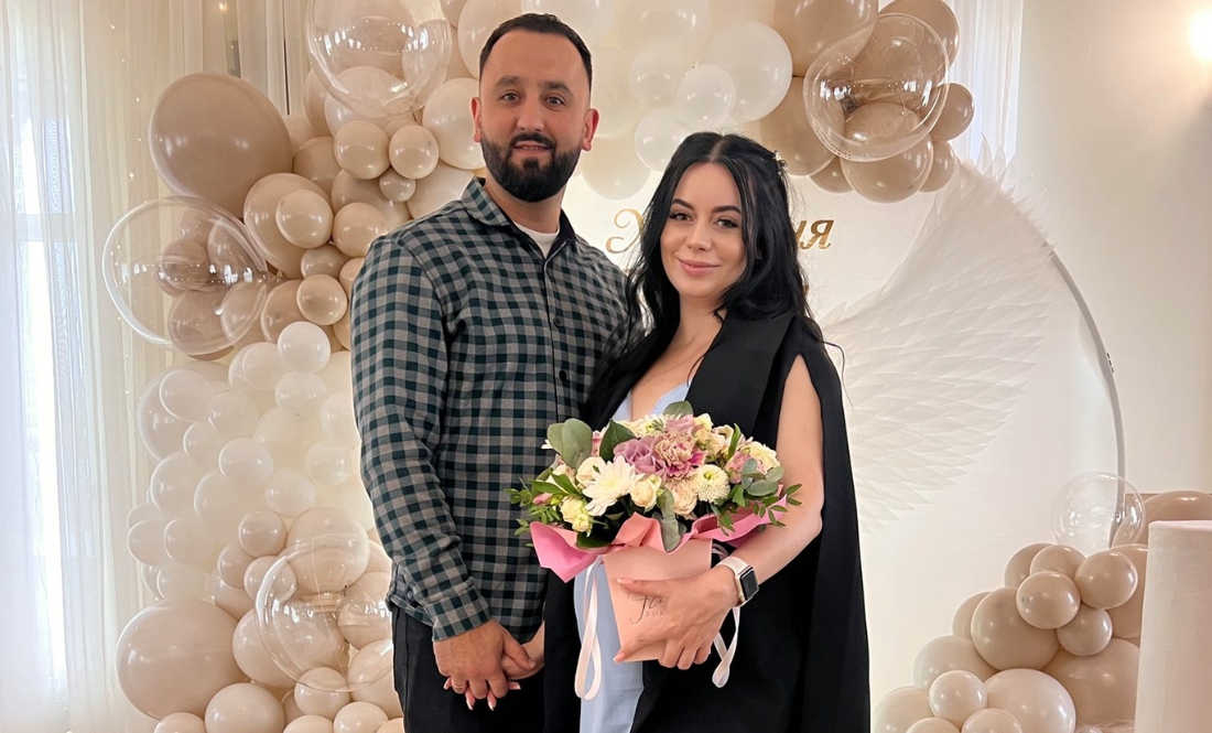 Андрій Думич із дружиною