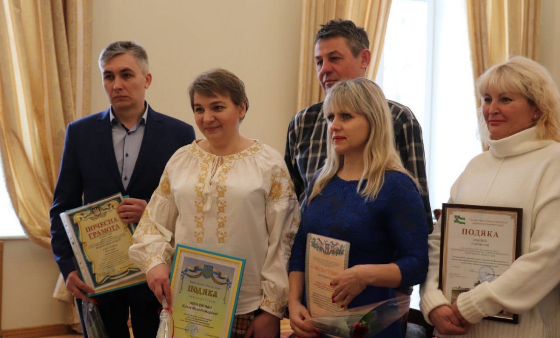 Нагороджені працівники ЖКГ з Чернігівщини