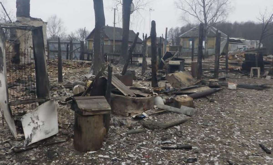 У прокуратурі показали наслідки обстрілів прикордоння Чернігівщини