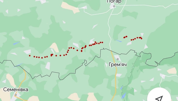Росіяни почали рити протитанкові укріплення у 7 кілометрах від кордону з Чернігівщиною