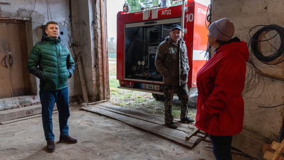 У селі на Чернігівщині планують відремонтувати пожежне депо