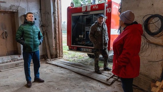 У селі на Чернігівщині планують відремонтувати пожежне депо