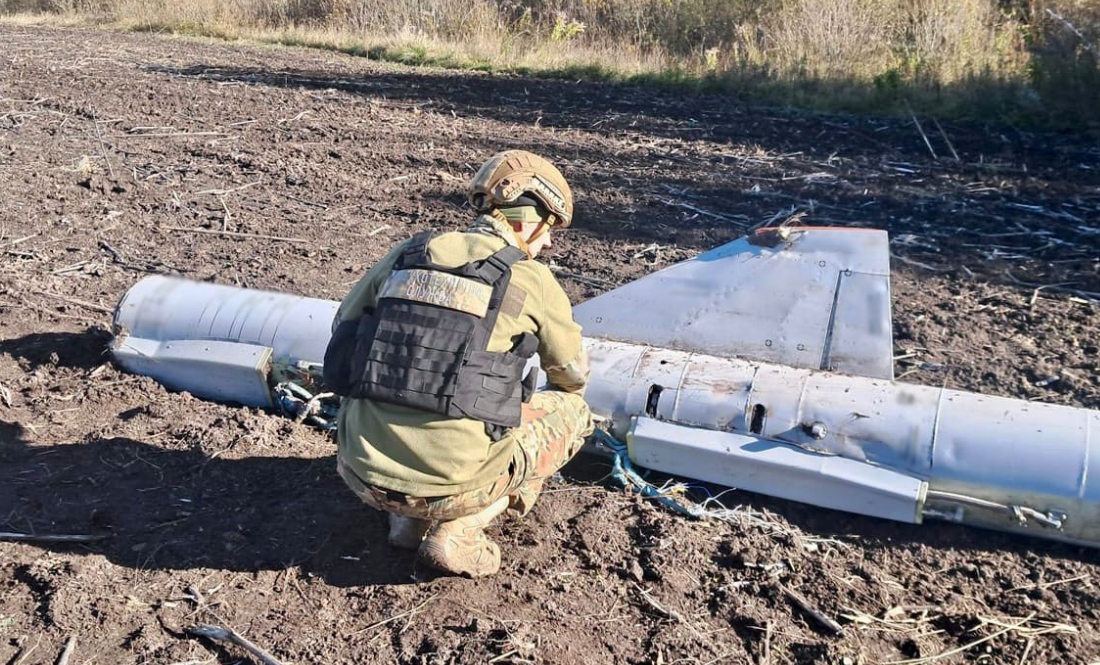 Ракета не здетонувала, впала на території сільгоспугідь на Чернігівщині