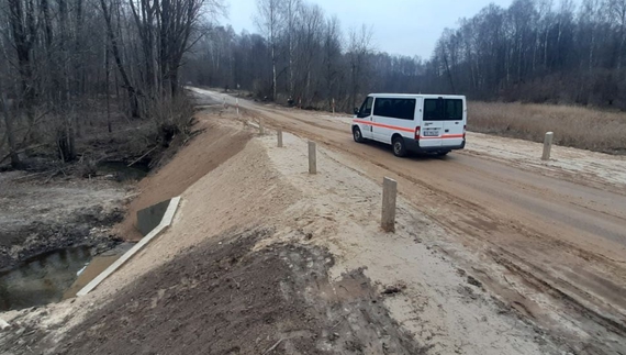 Аграрна компанія допомогла селянам на Чернігівщині відбудувати міст