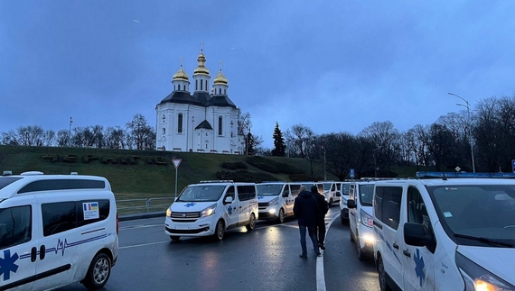 На Чернігівщину з Європи доставили автомобілі швидкої допомоги