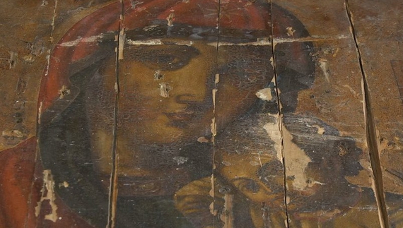 Ікони 19 століття, знайдені рік тому на Чернігівщині, реставрації не підлягають
