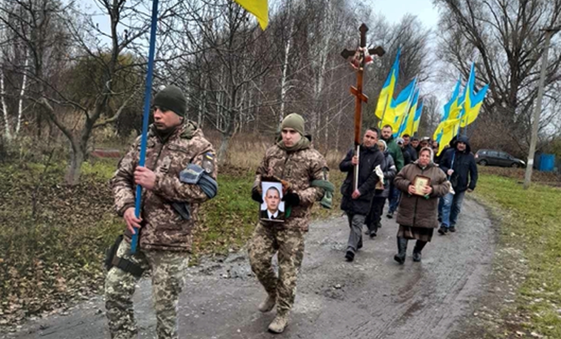 За вихідні на Чернігівщині поховали сімох воїнів ЗСУ