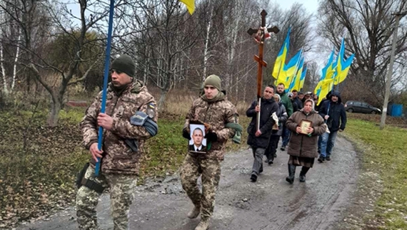 За вихідні на Чернігівщині поховали сімох воїнів ЗСУ