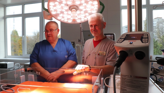 Латвійці допомогли облаштувати оперблок для немовлят у Чернігові