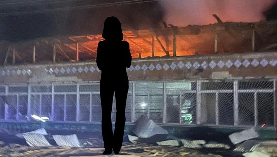 За півтори хвилини в Авдіївці впали два шахеди. У магазині загинула продавчиня