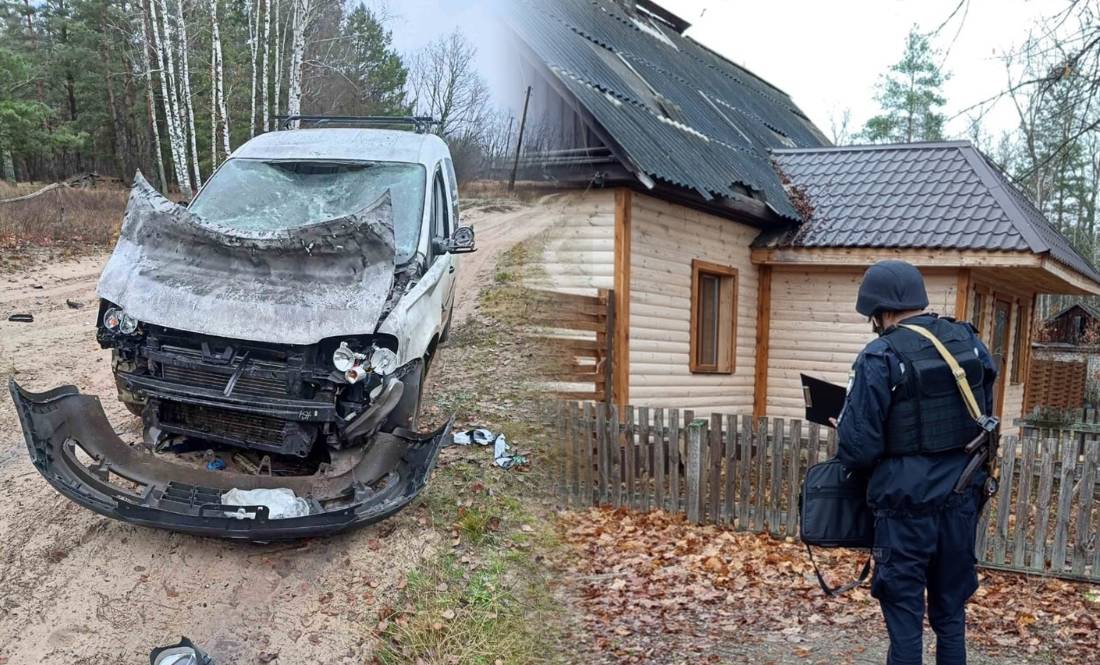 Енергооб'єкт, житло і службова автівка: що відомо про обстріли району на Чернігівщині