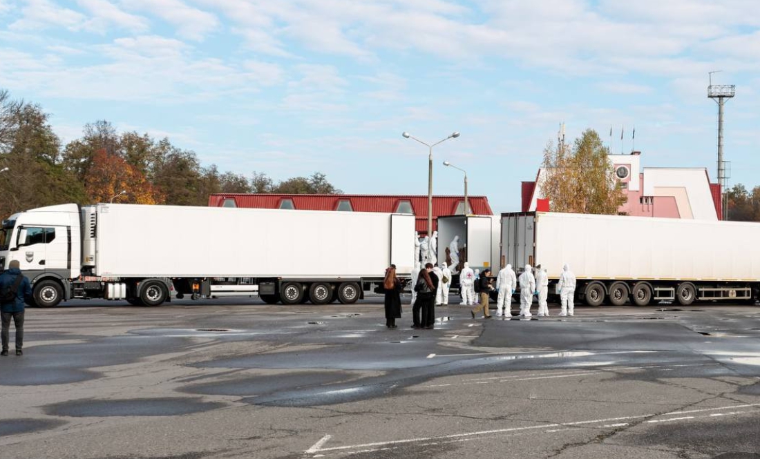 На білорусько-українському кордоні провели обмін цивільними та передали тіла загиблих