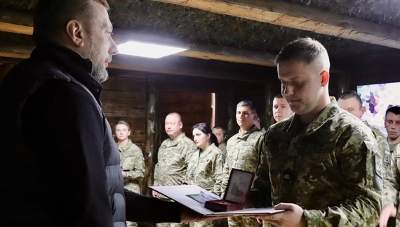 На Чернігівщину прикордонникам передали урядові нагороди