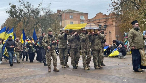 Прощання із   Владиславом Мармильовим. Фото «Град Прилуки».